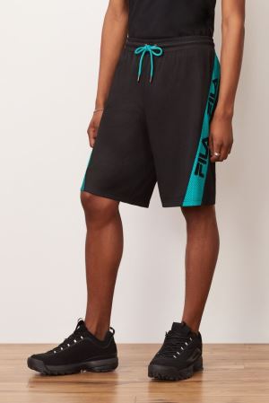 FILA Saros Shorts Black,Mens Clothing | CA.YPTVFS907